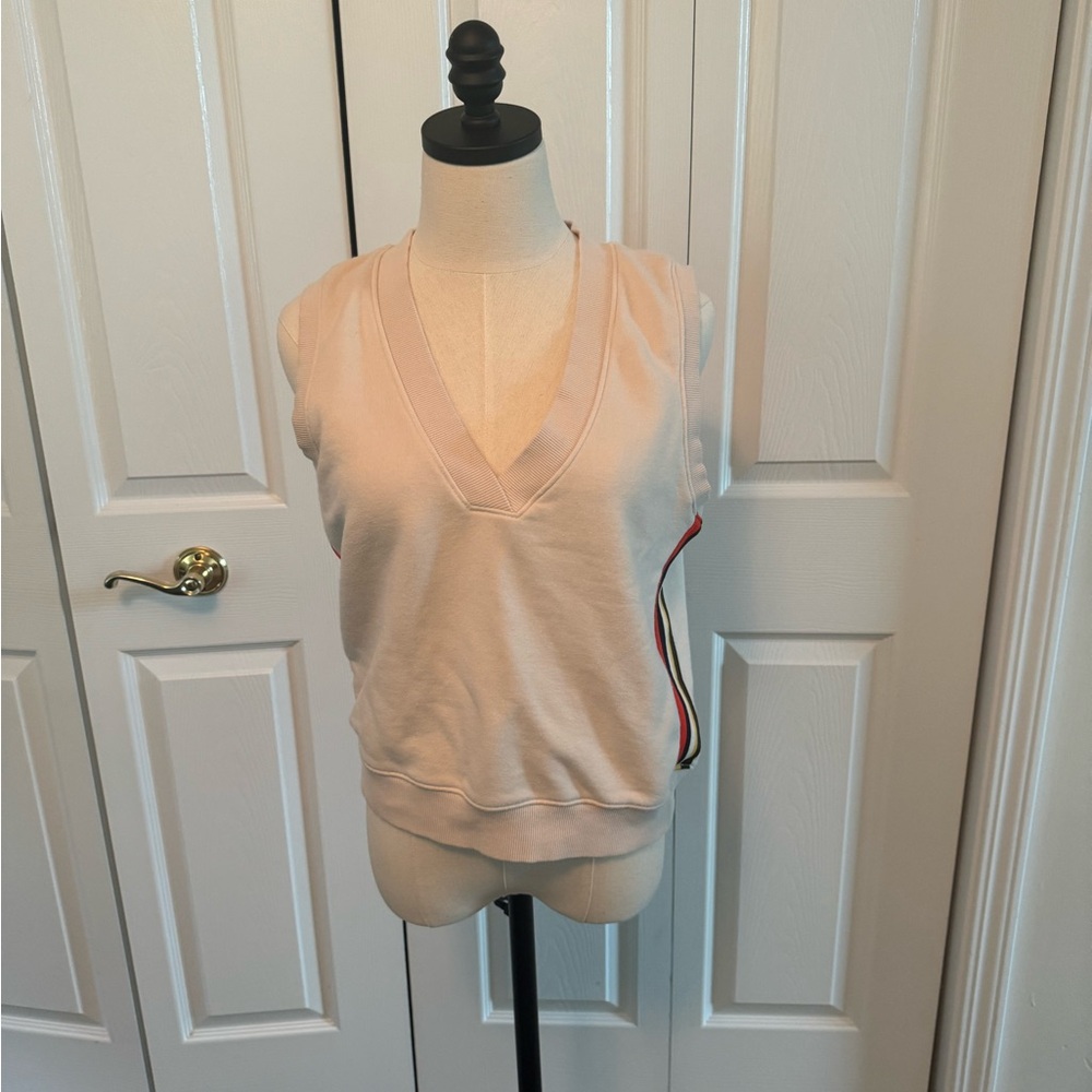 Cotton vest top by Evereve size M